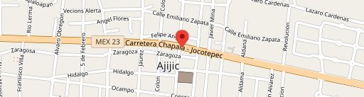 Bruno's Restaurant Ajijic on map
