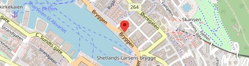 Bryggeloftet & Stuene Restaurant on map