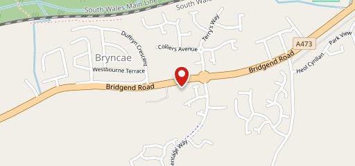Bryncae Arms on map