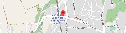 Pasticceria Buosi - sede di Venegono Superiore sulla mappa