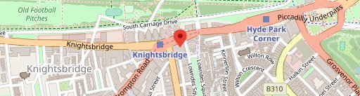 Burger & Lobster Knightsbridge on map