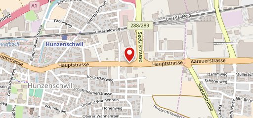Burger King Hunzenschwil на карте