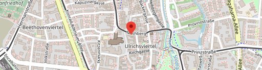 Cafe am Milchberg sur la carte