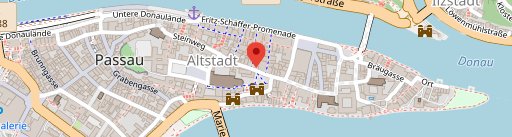 Café & Tagesbar Minoo Passau on map
