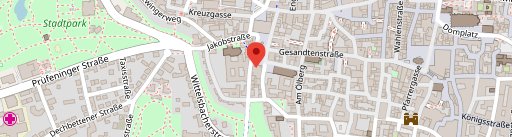 Café anton - Regensburg en el mapa