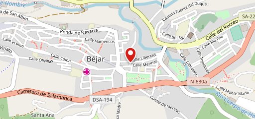 Café Bar Eladio en el mapa