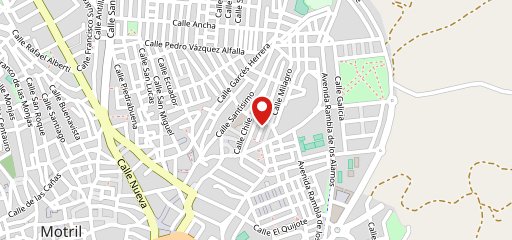Cafe Bar La Perla Roja en el mapa