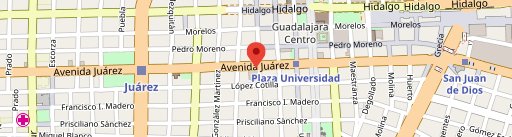 Café Benito Sala Juárez on map