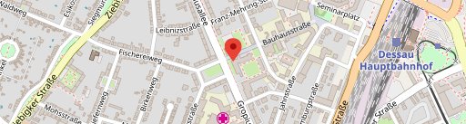 Der Klub im Bauhaus Dessau on map