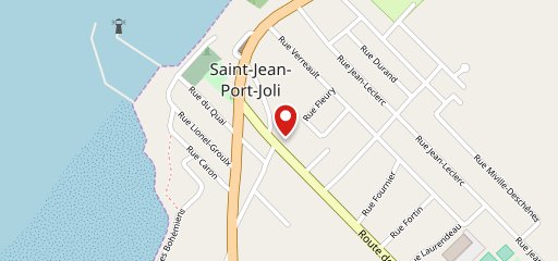 Café Bonte Divine St-Jean-Port-Joli sur la carte