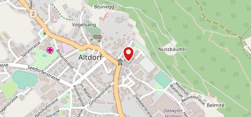 Restaurant Café Central Altdorf sulla mappa