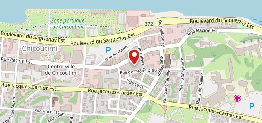 Cafe Croissant Chicoutimi Inc en el mapa