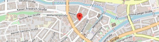 Café d'Anvers Pforzheim en el mapa