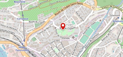 Café de la Place "Chez Francine" auf Karte