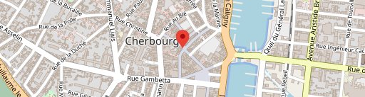 Café de l'étoile Cherbourg on map