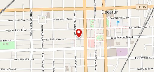 Decatur Club on map