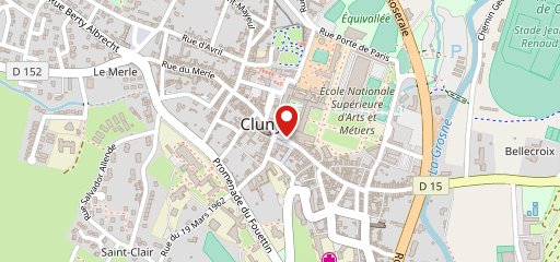 Café du centre "Chez Sissis" on map