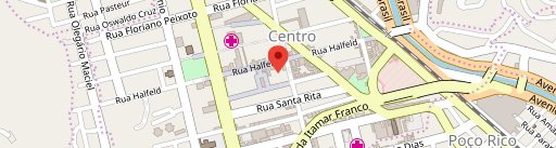 Churrascaria e Restaurante Belas Artes no mapa