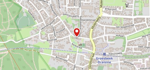Café Eten en Drinken Groesbeek en el mapa