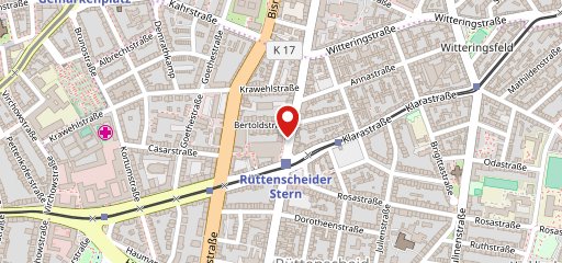 Cafe Extrablatt Essen Rüttenscheid на карте