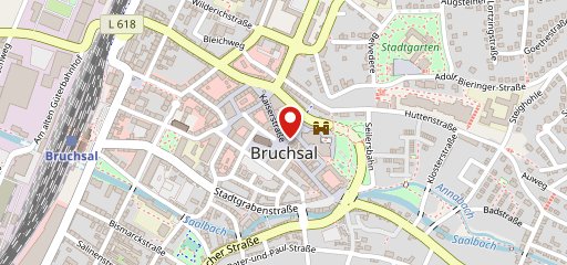 Café Extrablatt Bruchsal on map
