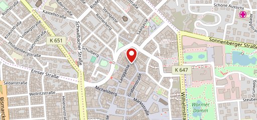 Cafe Extrablatt Wiesbaden на карте