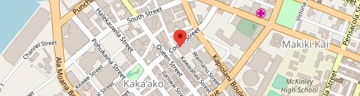 Kaka'ako Cafe en el mapa