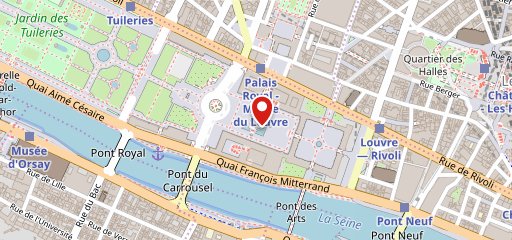 Café Le Grand Louvre sur la carte
