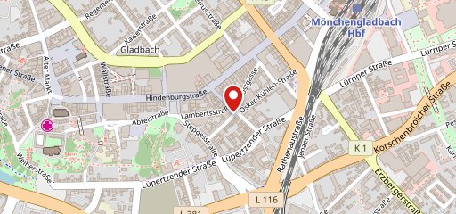 Café Mondlicht en el mapa