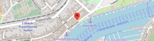 Café Niederegger - Travemünde en el mapa