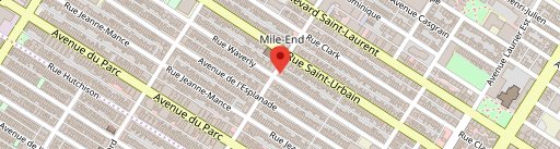 Café Olimpico - Mile End en el mapa