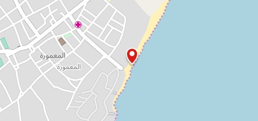 Cafe plage maamoura - مقهى الشاطى بالمعمورة en el mapa