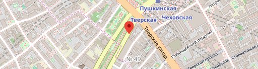 Ресторан «Кафе Пушкинъ» на карте