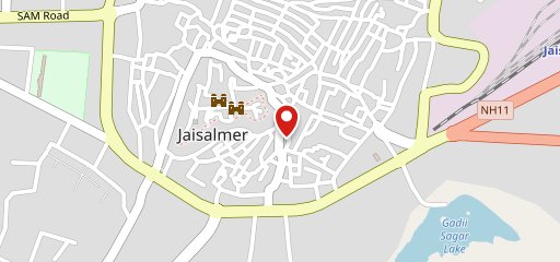 Cafe+ Best Restaurant & Cafeteria in Jaisalmer on map
