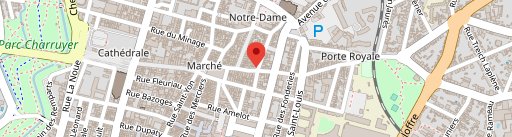 Café Rondeau La Rochelle sur la carte