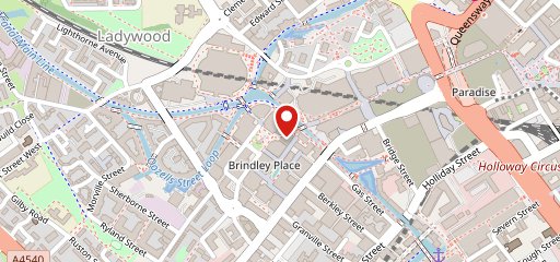 Café Rouge - Birmingham Brindley Place on map