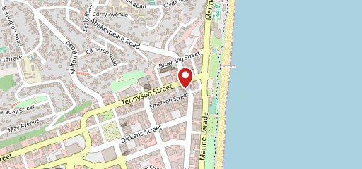 The Tennyson on map