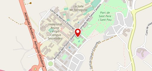 Cafeteria Universal en el mapa