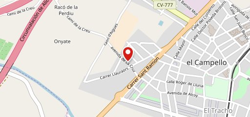 Cafetería y Despacho de Pan 'La Creu' на карте