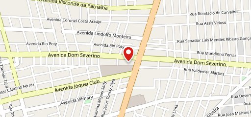 Restaurante Chão Nativo - A Casa do Caranguejo na zona leste de Teresina no mapa