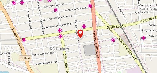 Calcutta Chat on map