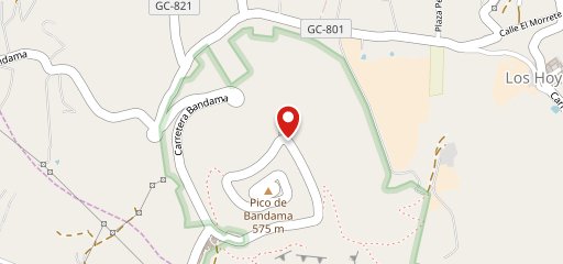 Restaurante Grill La Caldera de Bandama en el mapa