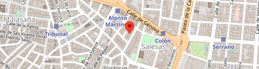 Calicanto Madrid en el mapa