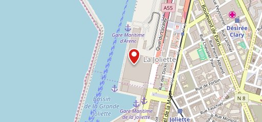 Le Roy René - Restaurant Marseille en el mapa