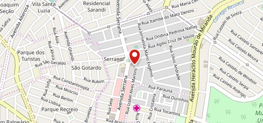 Candeia Bar e Restaurante no mapa