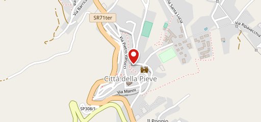 Cantina Del Saltapicchio Città della Pieve auf Karte