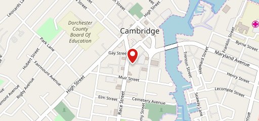 Canvasback Restaurant & Irish Pub en el mapa