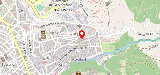 Restaurante Carmen Mirador De Aixa en el mapa