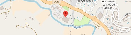 Carrefour Sainte Maxime en el mapa