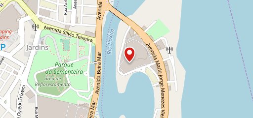 Casa Alemã - Riomar Shopping no mapa